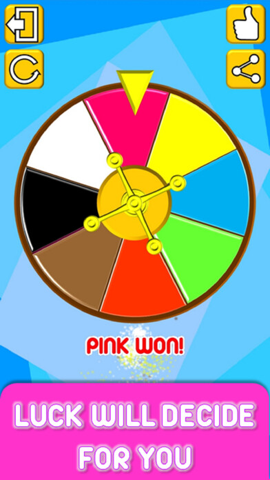Emulate iPhone app Spin the wheel-Spinner decider using MyAndroid Emulate iPhone app Spin the wheel-Spinner decider using MyAndroid
