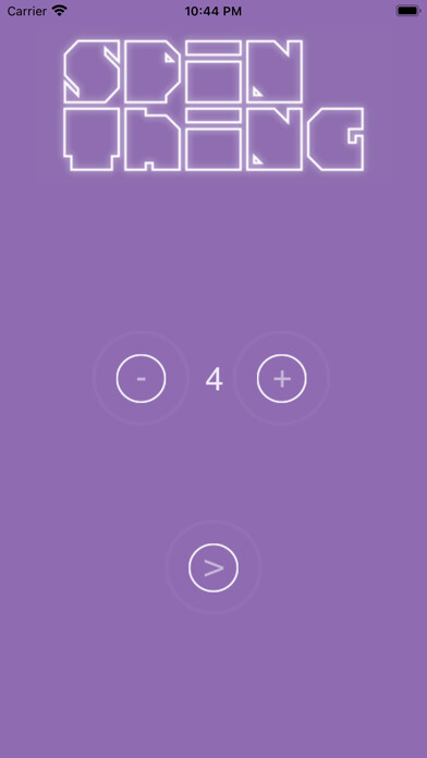 Emulate iPhone app Spin Thing using MyAndroid