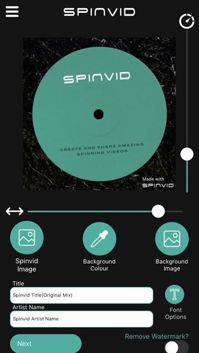 Emulate iPhone app SpinVid using MyAndroid Emulate iPhone app SpinVid using MyAndroid