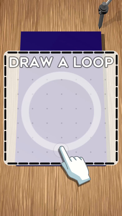 Emulate iPhone app Spiral Draw 3D using MyAndroid