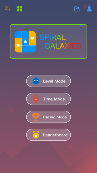 Emulate iPhone app Spiral Galaxies Puzzle using MyAndroid Emulate iPhone app Spiral Galaxies Puzzle using MyAndroid