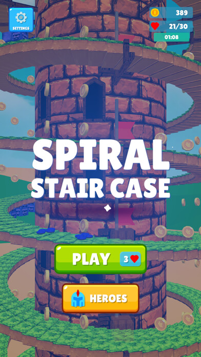 Emulate iPhone app Spiral Staircase using MyAndroid Emulate iPhone app Spiral Staircase using MyAndroid