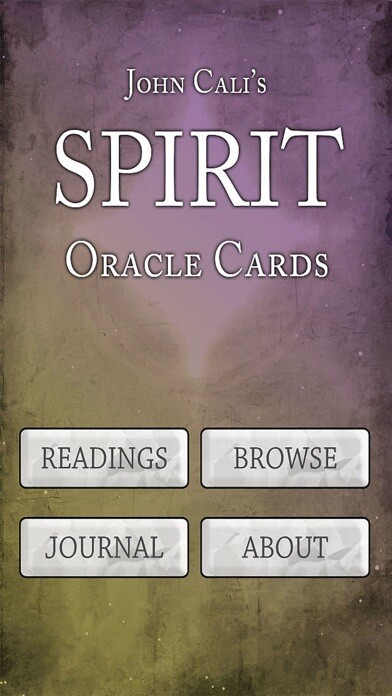 Emulate iPhone app Spirit Oracle Cards using MyAndroid