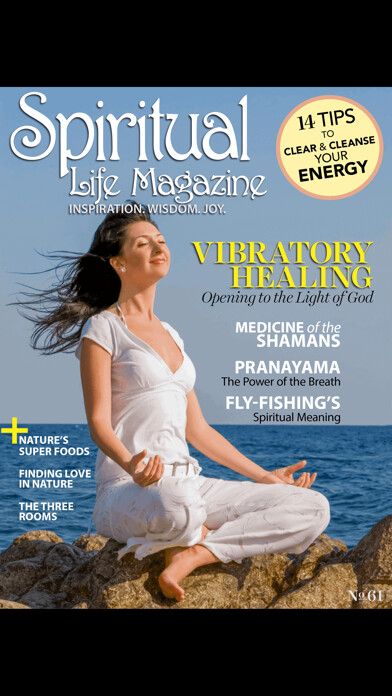 Emulate iPhone app Spiritual Life Magazine using MyAndroid