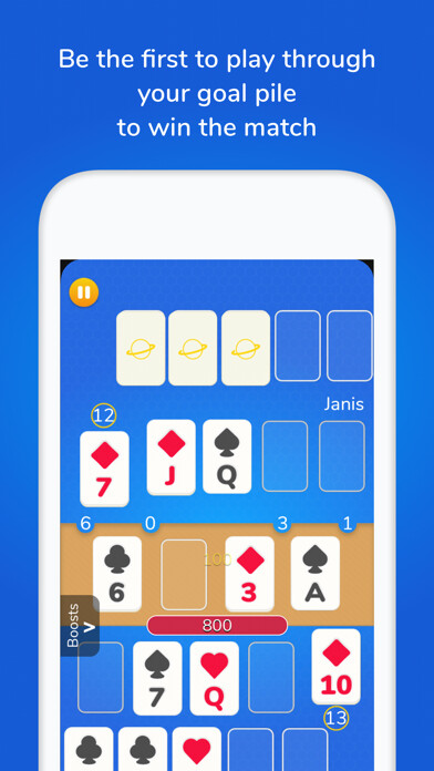 Emulate iPhone app Spite & Malice PRO using MyAndroid
