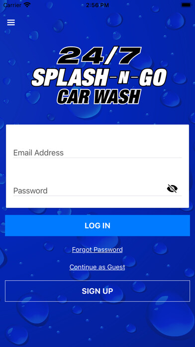 Emulate iPhone app Splash N Go Car Wash using MyAndroid Emulate iPhone app Splash N Go Car Wash using MyAndroid