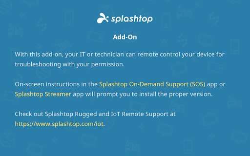 Run android online APK Splashtop Add-on: Datalogic from MyAndroid or emulate Splashtop Add-on: Datalogic using MyAndroid
