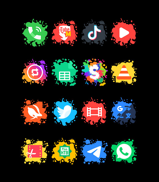 Run android online APK Splatter - Icon Pack from MyAndroid or emulate Splatter - Icon Pack using MyAndroid Run android online APK Splatter - Icon Pack from MyAndroid or emulate Splatter - Icon Pack using MyAndroid