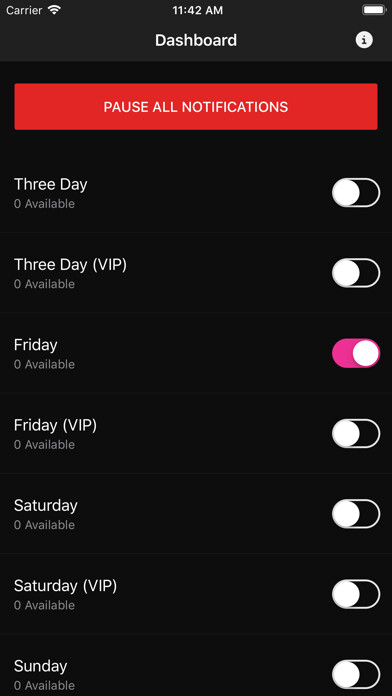 Emulate iPhone app Splendour Ticket Tracker 2019 using MyAndroid Emulate iPhone app Splendour Ticket Tracker 2019 using MyAndroid