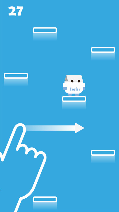 Emulate iPhone app Splippy - platform sky jump using MyAndroid Emulate iPhone app Splippy - platform sky jump using MyAndroid