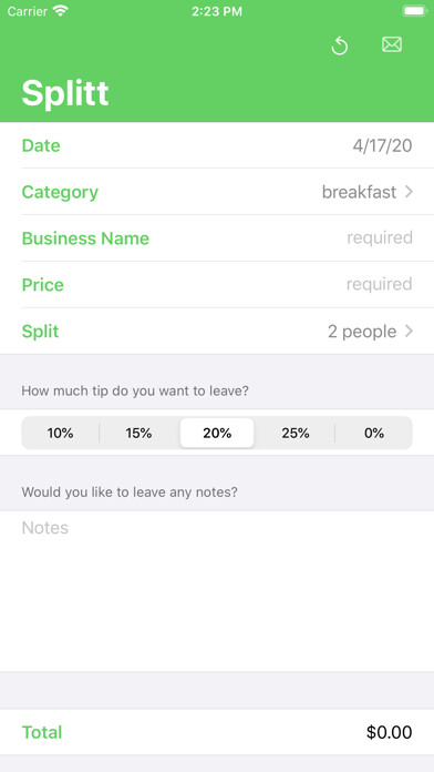Emulate iPhone app Split - Pay Equally using MyAndroid Emulate iPhone app Split - Pay Equally using MyAndroid