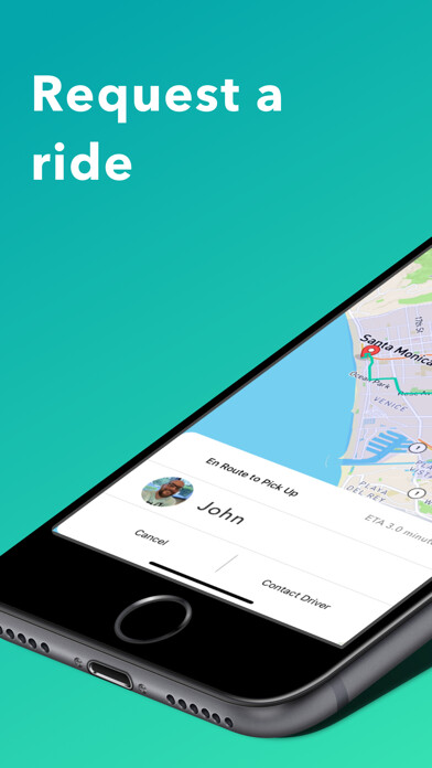 Emulate iPhone app Split Rides: Take a Ride Today using MyAndroid