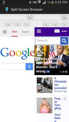Emulate Android APK Split Screen Web Browser Emulate Android APK Split Screen Web Browser