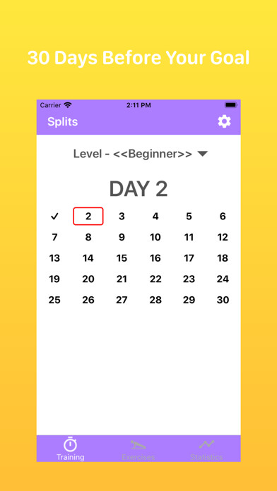 Emulate iPhone app Splits in 30 Days - Stretching using MyAndroid Emulate iPhone app Splits in 30 Days - Stretching using MyAndroid