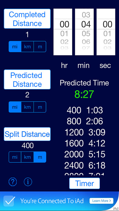Emulate iPhone app SplitTime using MyAndroid Emulate iPhone app SplitTime using MyAndroid