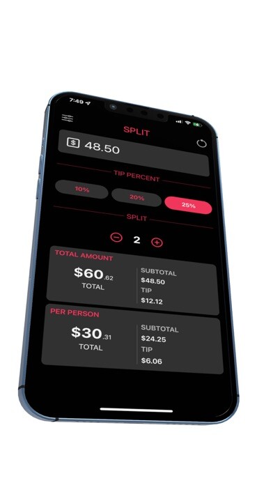 Emulate iPhone app Split: Tip Calculator using MyAndroid Emulate iPhone app Split: Tip Calculator using MyAndroid