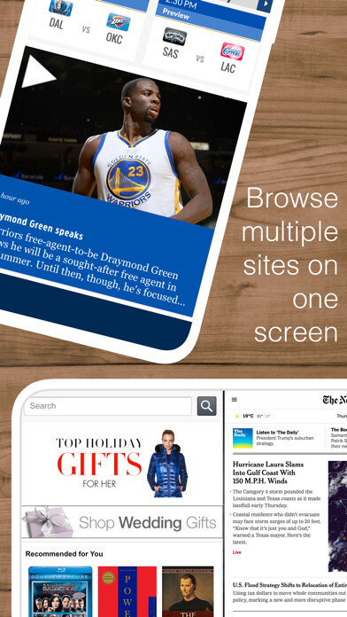 Emulate iPhone app Split Web Browser using MyAndroid Emulate iPhone app Split Web Browser using MyAndroid