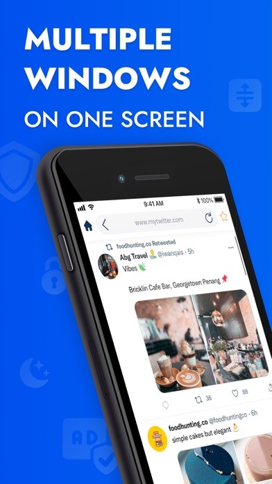 Emulate iPhone app Split Window: Dual Screen View using MyAndroid