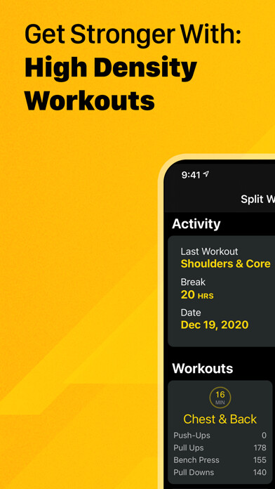 Emulate iPhone app Split Workouts using MyAndroid Emulate iPhone app Split Workouts using MyAndroid