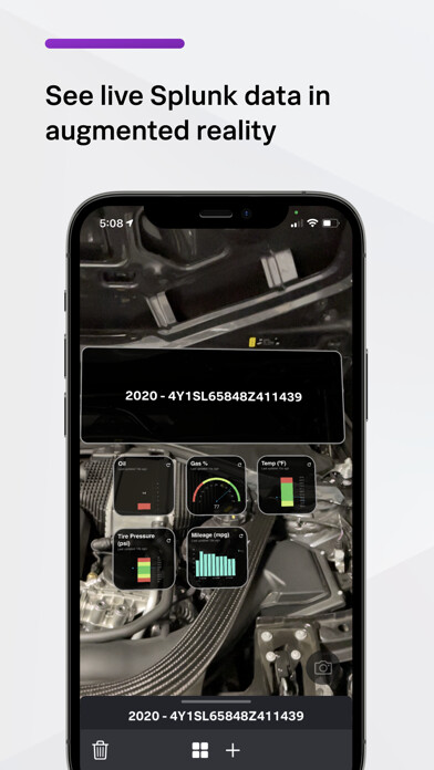 Emulate iPhone app Splunk AR using MyAndroid