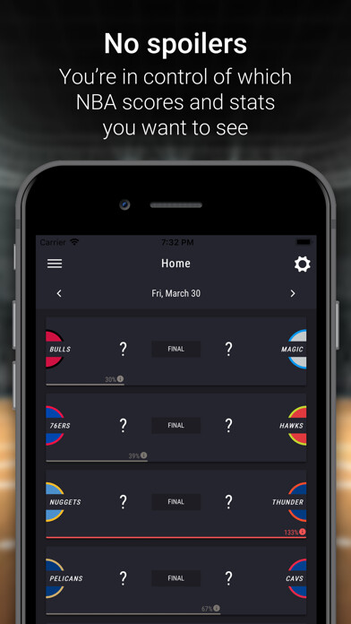 Emulate iPhone app Spoiler-free Basketball Scores using MyAndroid Emulate iPhone app Spoiler-free Basketball Scores using MyAndroid
