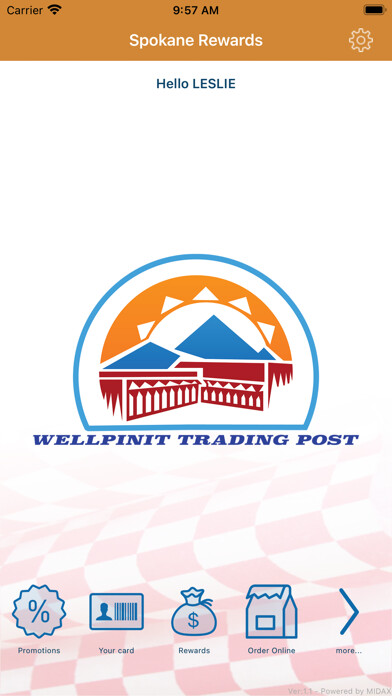 Emulate iPhone app Spokane Tribal Fuel Rewards using MyAndroid Emulate iPhone app Spokane Tribal Fuel Rewards using MyAndroid