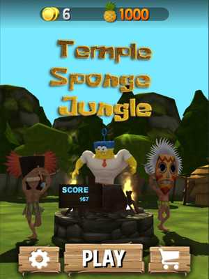 Emulate Android APK Sponge adventure run : Jungle Games Emulate Android APK Sponge adventure run : Jungle Games