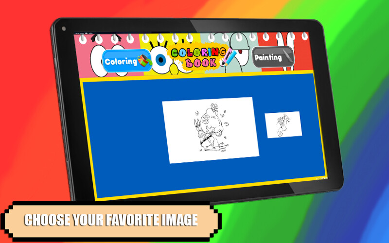 Run android online APK Sponge Coloring Cartoon from MyAndroid or emulate Sponge Coloring Cartoon using MyAndroid