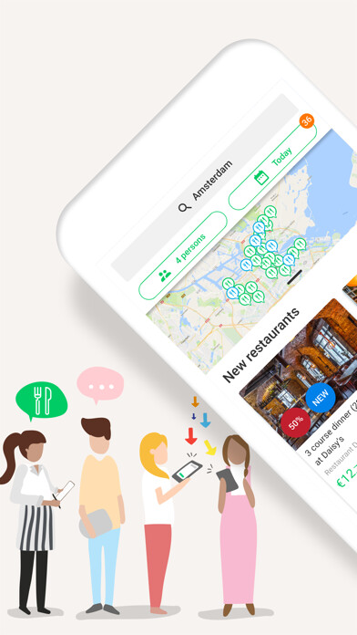 Emulate iPhone app Spontaan - Restaurant deals using MyAndroid Emulate iPhone app Spontaan - Restaurant deals using MyAndroid