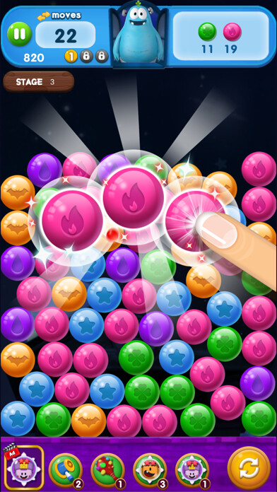 Emulate iPhone app Spookiz Blast using MyAndroid Emulate iPhone app Spookiz Blast using MyAndroid