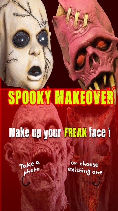Emulate iPhone app Spooky Makeover for Halloween using MyAndroid Emulate iPhone app Spooky Makeover for Halloween using MyAndroid