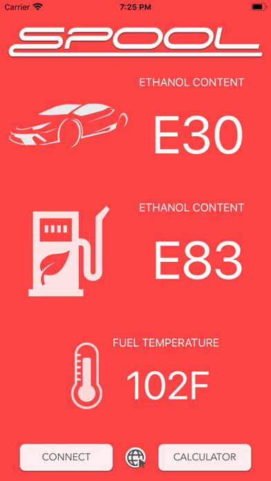 Emulate iPhone app Spool Ethanol Analyzer using MyAndroid Emulate iPhone app Spool Ethanol Analyzer using MyAndroid