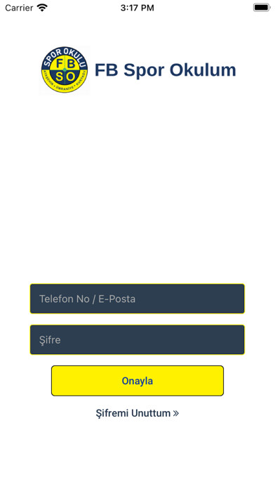 Emulate iPhone app Spor Okulum using MyAndroid