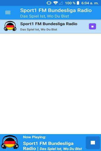 Run android online APK Sport1 FM Bundesliga Radio App from MyAndroid or emulate Sport1 FM Bundesliga Radio App using MyAndroid