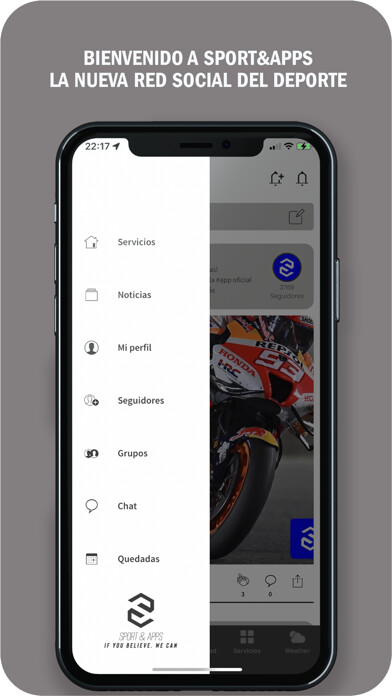 Emulate iPhone app Sport&Apps using MyAndroid