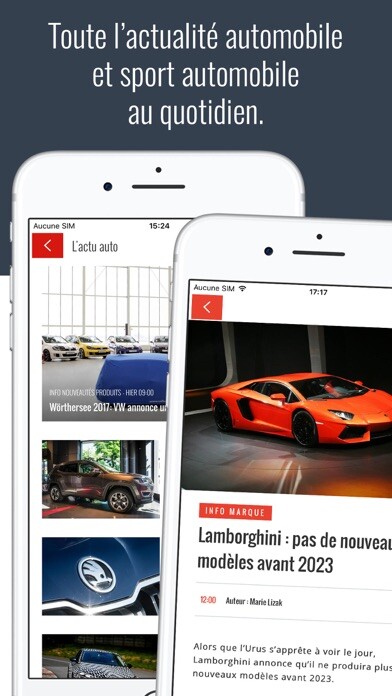 Emulate iPhone app Sport Auto - Actus et vidéos using MyAndroid