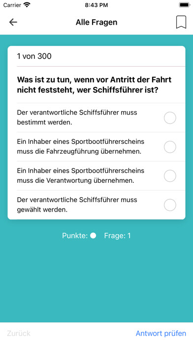 Emulate iPhone app Sportbootführerschein Binnen using MyAndroid Emulate iPhone app Sportbootführerschein Binnen using MyAndroid