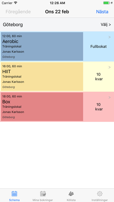 Emulate iPhone app Sportcenter Syd using MyAndroid Emulate iPhone app Sportcenter Syd using MyAndroid