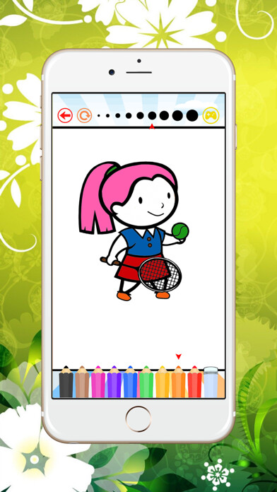 Emulate iPhone app Sport Coloring Book: Learn to color and draw an athlete, football player, tennis and more using MyAndroid Emulate iPhone app Sport Coloring Book: Learn to color and draw an athlete, football player, tennis and more using MyAndroid