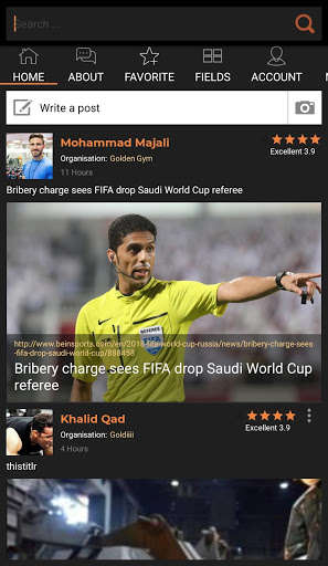 Run android online APK Sporters Hub from MyAndroid or emulate Sporters Hub using MyAndroid