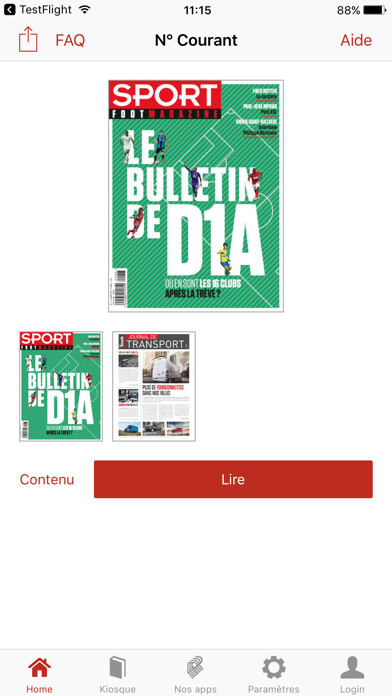 Emulate iPhone app Sport/Foot-Magazine using MyAndroid Emulate iPhone app Sport/Foot-Magazine using MyAndroid