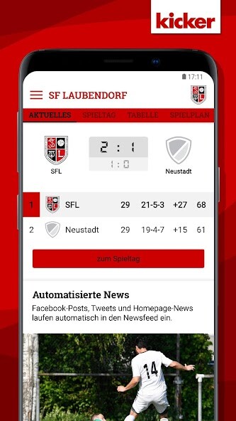 Run android online APK Sportfreunde Laubendorf from MyAndroid or emulate Sportfreunde Laubendorf using MyAndroid