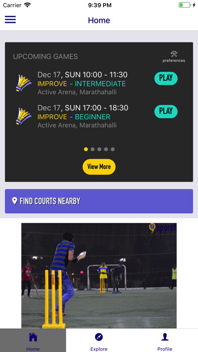Emulate iPhone app Sporthood using MyAndroid Emulate iPhone app Sporthood using MyAndroid