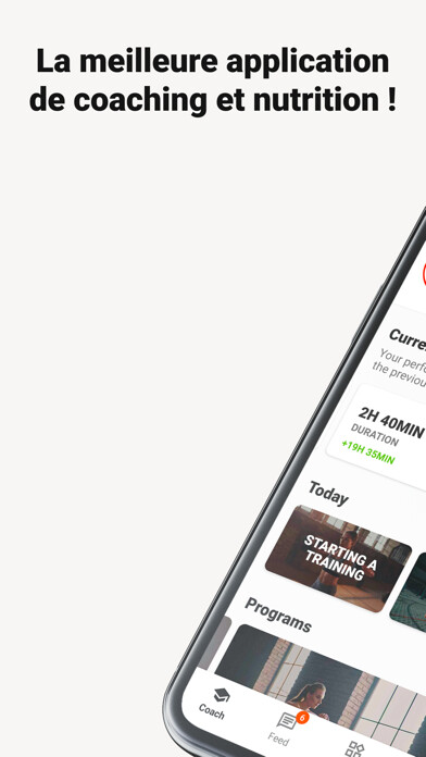 Emulate iPhone app Sport Impulse - Coaching using MyAndroid