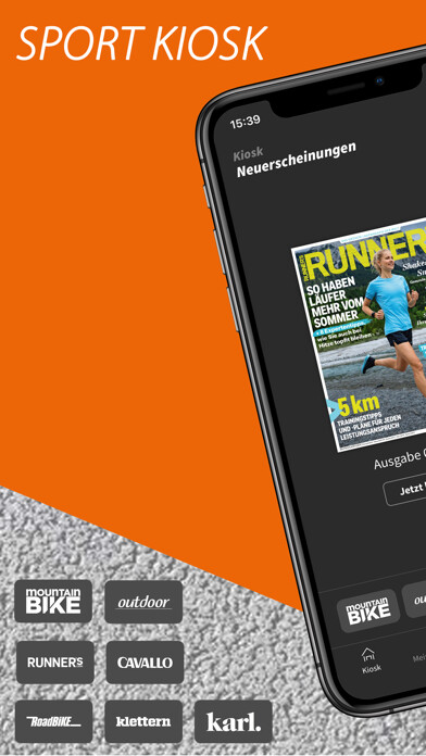Emulate iPhone app Sport Kiosk using MyAndroid