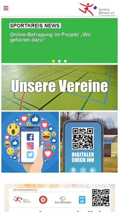Emulate iPhone app Sportkreis Offenbach using MyAndroid Emulate iPhone app Sportkreis Offenbach using MyAndroid