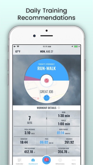 Emulate iPhone app SportMe First 5K + Speed Coach using MyAndroid Emulate iPhone app SportMe First 5K + Speed Coach using MyAndroid