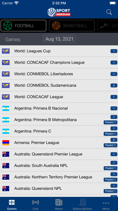Emulate iPhone app SportMeridian using MyAndroid Emulate iPhone app SportMeridian using MyAndroid