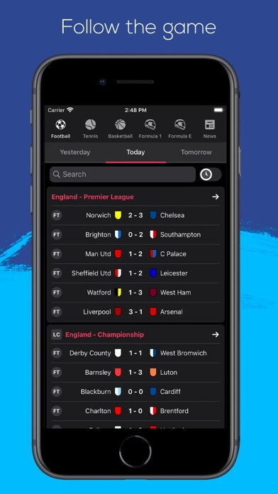 Emulate iPhone app SportPesa Score using MyAndroid