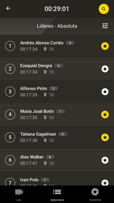 Emulate iPhone app Sport Run Eventos using MyAndroid